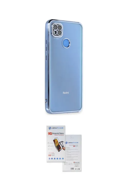 ieg™ Redmi 9C Kılıf Vadi Minimal - Siyah Seramik Nano Ekran Koruyucu