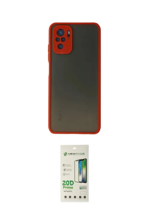ieg™ Redmi Note 10 Kılıf Ahenk Çizgi Serisi - Siyah 20D Premium Cam Ekran Koruyucu