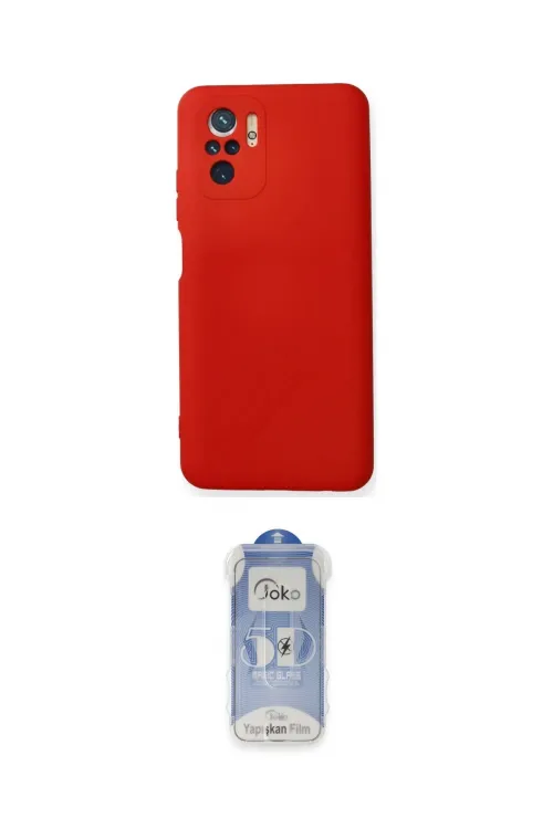 ieg™ Redmi Note 10 Kılıf Ahenk Serisi - Şeffaf Joko Magic 5D Cam