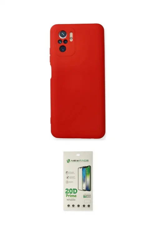 ieg™ Redmi Note 10 Kılıf Ahenk Serisi - Siyah 20D Premium Cam Ekran Koruyucu