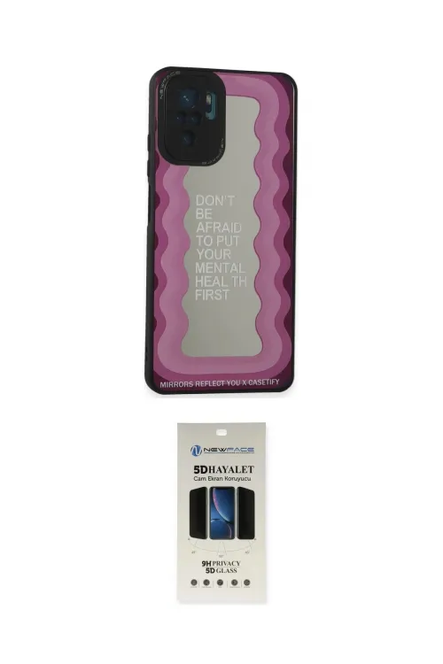 ieg™ Redmi Note 10 Kılıf Odak Klasik Serisi - Siyah 5D Hayalet Cam Ekran Koruyucu