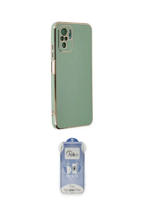 ieg™ Redmi Note 10 Kılıf Yankı Serisi - Şeffaf Joko Magic 5D Cam