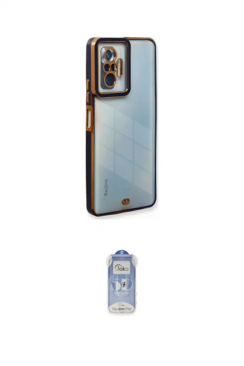 ieg™ Redmi Note 10 Pro Kılıf Çekirdek Klasik Serisi - Siyah Joko Magic 5D Cam