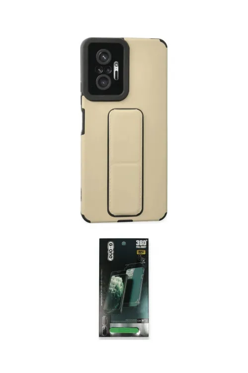 ieg™ Redmi Note 10 Pro Kılıf Çekirdek Yansıma - Şeffaf 360 Full Body Arka Koruyucu