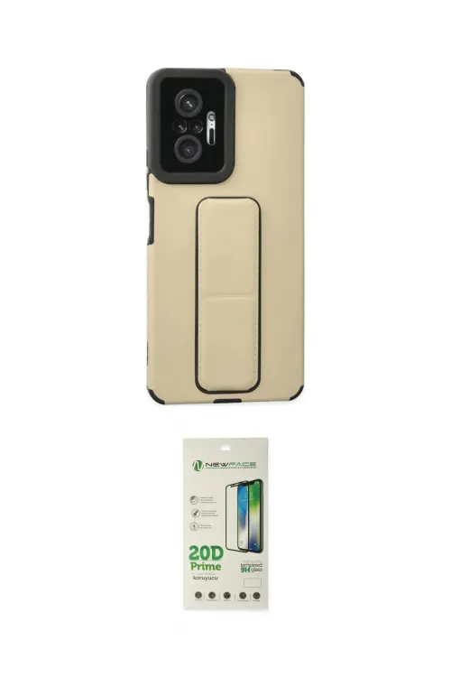 ieg™ Redmi Note 10 Pro Kılıf Çekirdek Yansıma - Siyah 20D Premium Cam Ekran Koruyucu