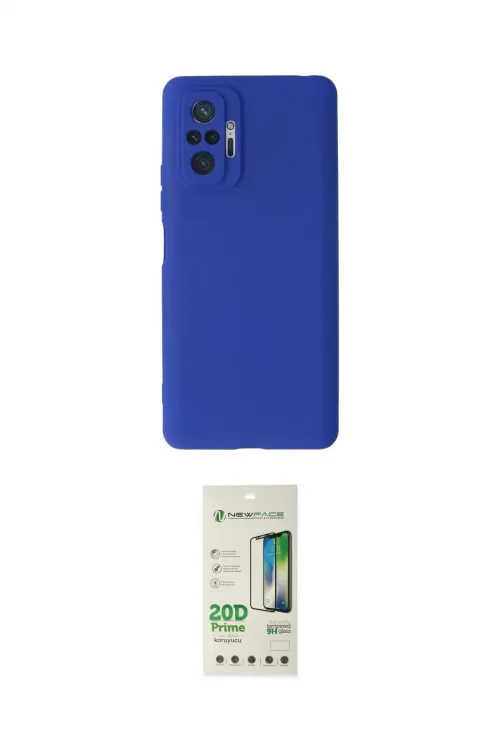 ieg™ Redmi Note 10 Pro Kılıf Kozmos Yansıma Özel Seri - Siyah 20D Premium Cam Ekran Koruyucu