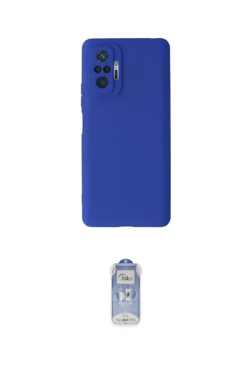 ieg™ Redmi Note 10 Pro Kılıf Kozmos Yansıma Özel Seri - Siyah Joko Magic 5D Cam