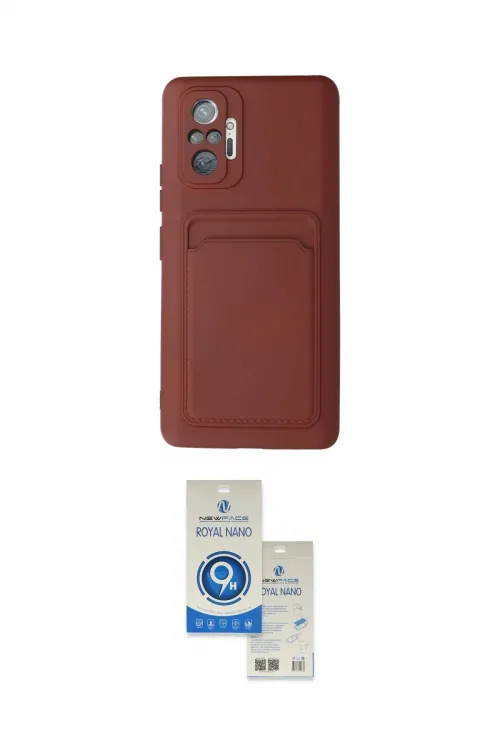 ieg™ Redmi Note 10 Pro Kılıf Vadi Çizgi Prime - Şeffaf Royal Nano Ekran Koruyucu