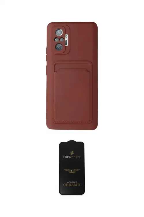 ieg™ Redmi Note 10 Pro Kılıf Vadi Çizgi Prime - Siyah 6D Antistatik Mat Seramik Hayalet Nano Ekran Koruyucu
