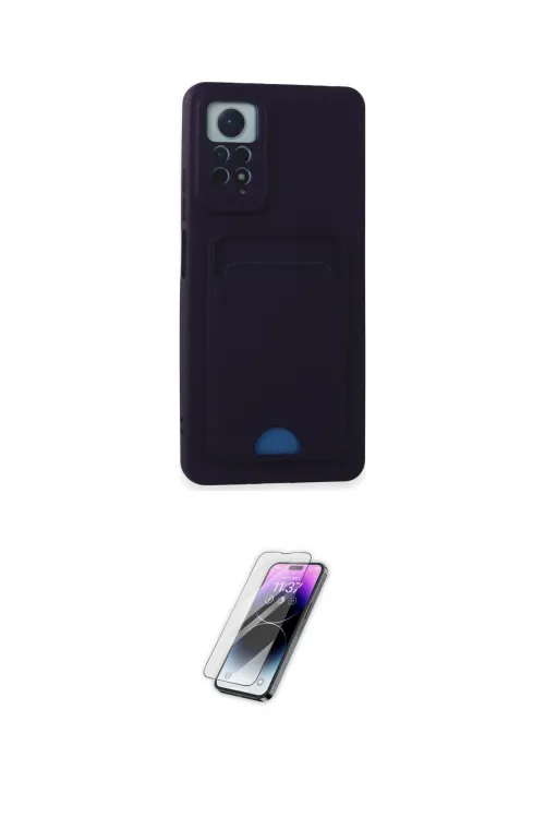 ieg™ Redmi Note 11 Pro Kılıf Vadi Çizgi Prime - Şeffaf Pasifik Cam Ekran Koruyucu