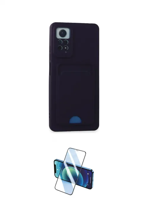ieg™ Redmi Note 11 Pro Kılıf Vadi Çizgi Prime - Siyah 3D Antistatik Seramik Nano Ekran Koruyucu