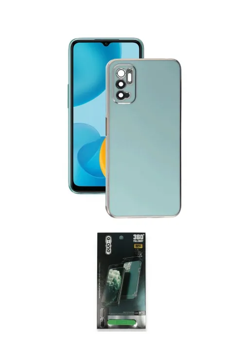 ieg™ Redmi Note 11 SE Kılıf Yankı Serisi - Şeffaf 360 Full Body Arka Koruyucu
