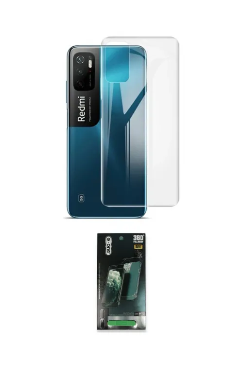 ieg™ Redmi Note 11 SE Kılıf Zirve Doku - Şeffaf 360 Full Body Arka Koruyucu