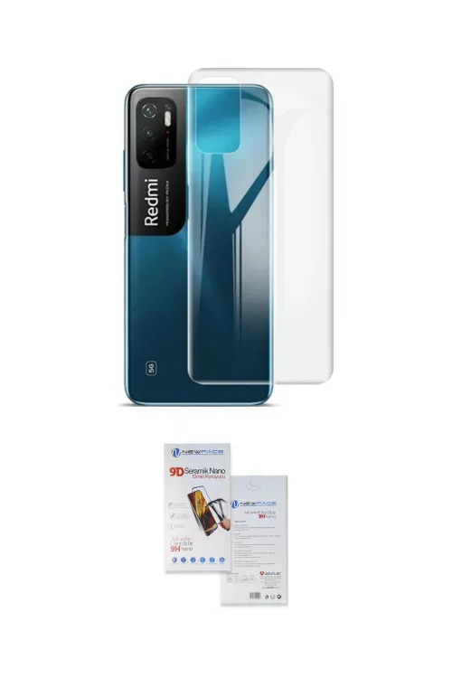 ieg™ Redmi Note 11 SE Kılıf Zirve Doku - Siyah Seramik Nano Ekran Koruyucu