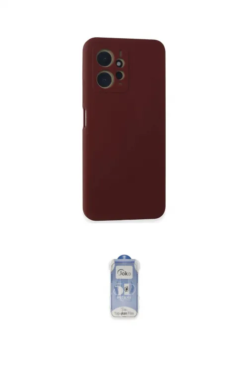 ieg™ Redmi Note 12 4G Kılıf Ahenk Serisi - Siyah Joko Magic 5D Cam