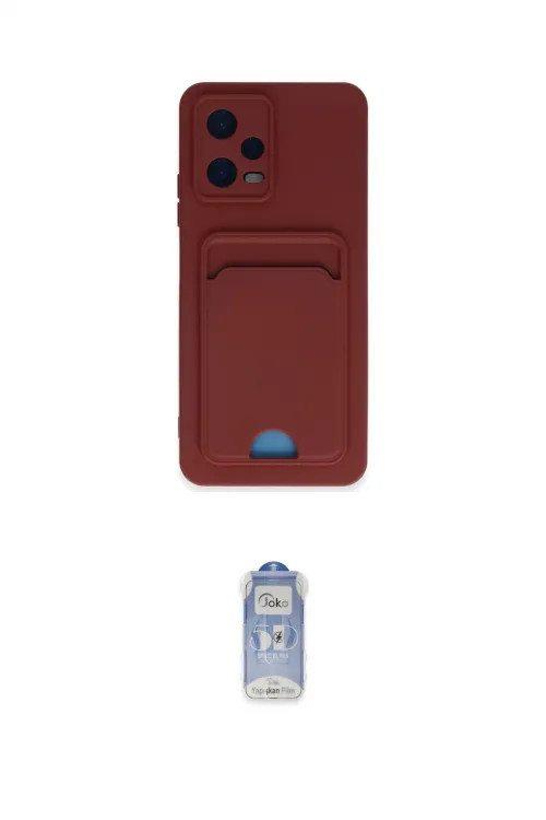 ieg™ Redmi Note 12 4G Kılıf Vadi Çizgi Prime - Siyah Joko Magic 5D Cam
