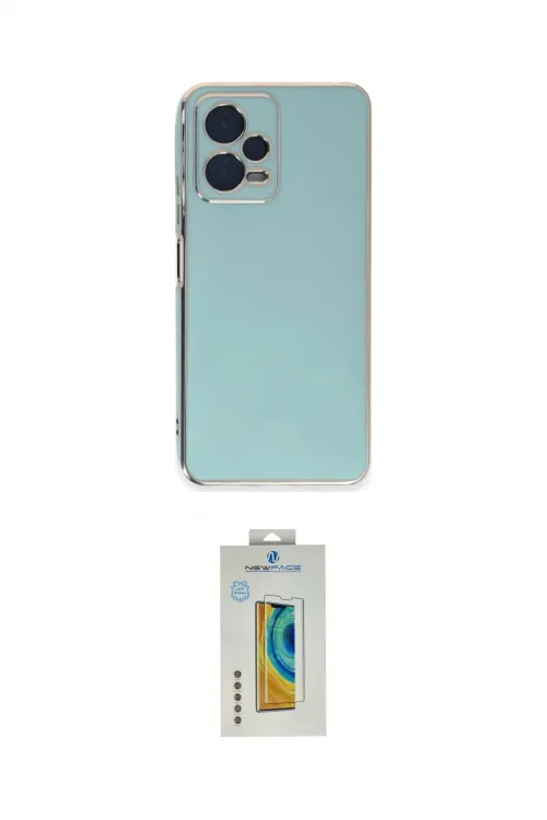 ieg™ Redmi Note 12 Pro 5G Kılıf Yankı Serisi - Siyah Polymer Nano Ekran Koruyucu