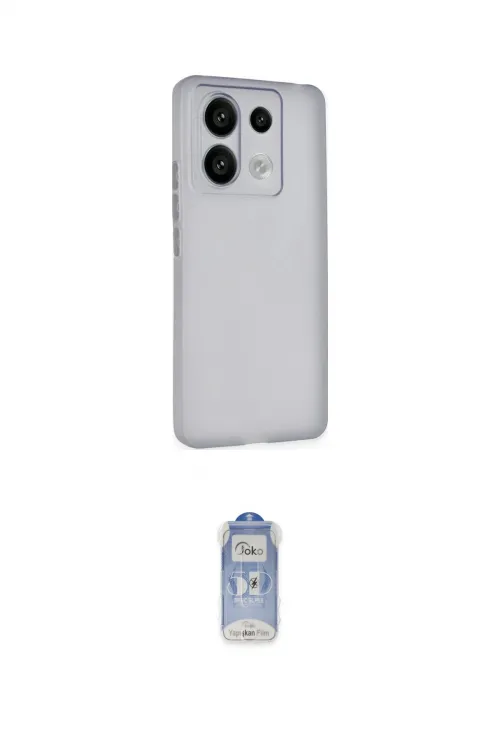 ieg™ Redmi Note 13 Pro 4G Kılıf Atlas Minimal Prime - Siyah Joko Magic 5D Cam