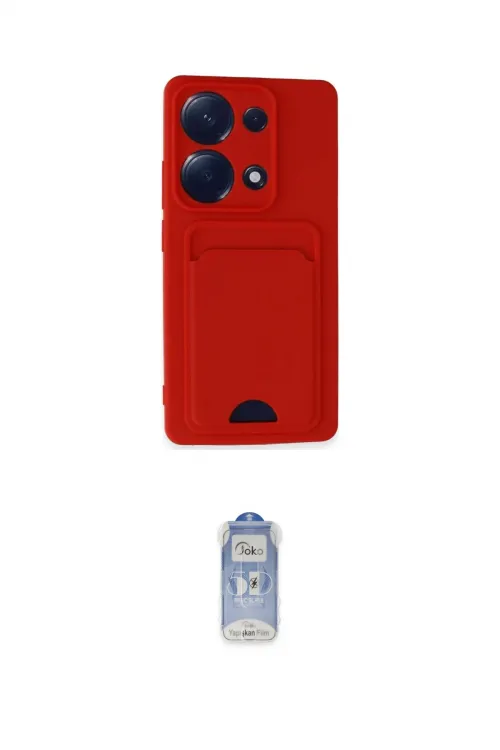 ieg™ Redmi Note 13 Pro 4G Kılıf Vadi Çizgi Prime - Siyah Joko Magic 5D Cam