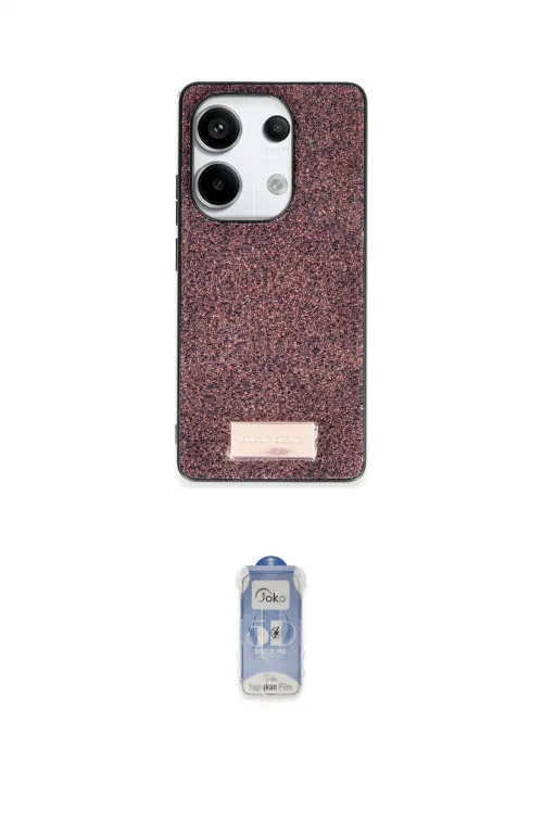 ieg™ Redmi Note 13 Pro 4G Kılıf Vadi Klasik Serisi - Siyah Joko Magic 5D Cam