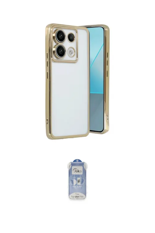 ieg™ Redmi Note 13 Pro 4G Kılıf Vadi Minimal - Siyah Joko Magic 5D Cam