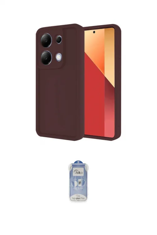 ieg™ Redmi Note 13 Pro 4G Kılıf Yankı Yansıma Özel Seri - Siyah Joko Magic 5D Cam
