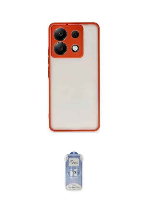 ieg™ Redmi Note 13 Pro 5G Kılıf Ahenk Çizgi Serisi - Siyah Joko Magic 5D Cam