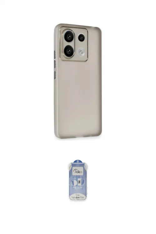 ieg™ Redmi Note 13 Pro 5G Kılıf Atlas Minimal Prime - Siyah Joko Magic 5D Cam