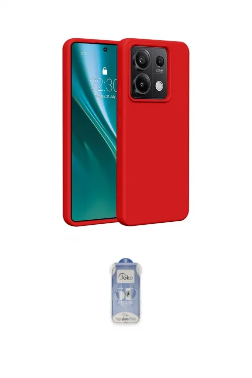 ieg™ Redmi Note 13 Pro 5G Kılıf Kozmos Yansıma Özel Seri - Siyah Joko Magic 5D Cam