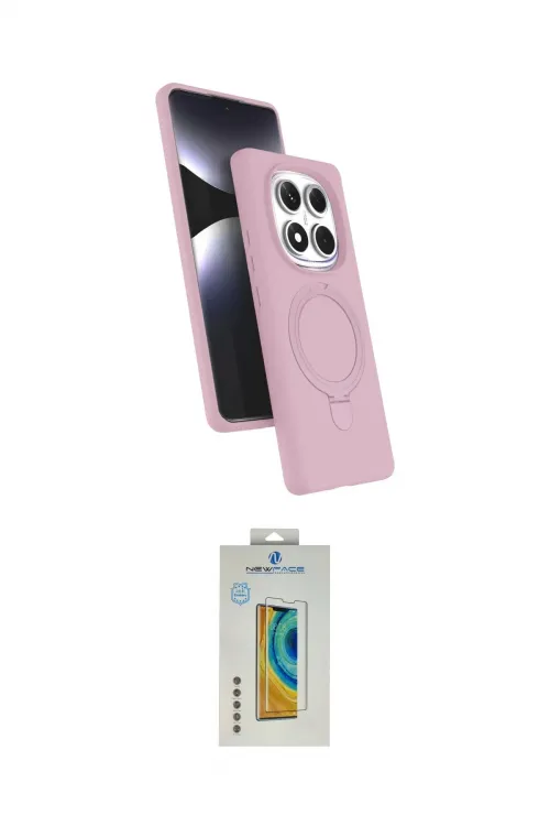 ieg™ Redmi Note 14 Pro 4G Kılıf İz Işık Koleksiyonu - Şeffaf Polymer Nano Ekran Koruyucu