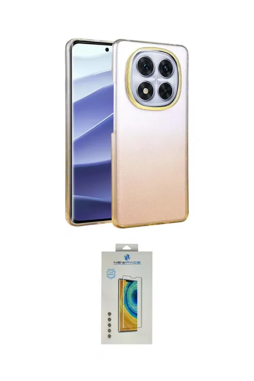 ieg™ Redmi Note 14 Pro 4G Kılıf Kıvılcım Minimal Özel Seri - Şeffaf Polymer Nano Ekran Koruyucu