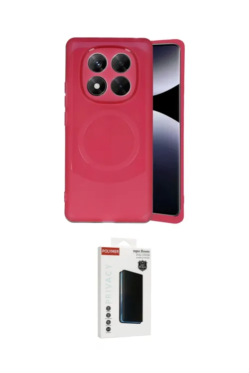 ieg™ Redmi Note 14 Pro 4G Kılıf Ufuk Serisi - Şeffaf Hayalet Polymer Nano Ekran Koruyucu