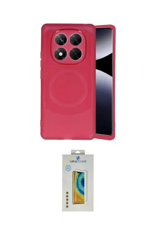 ieg™ Redmi Note 14 Pro 4G Kılıf Ufuk Serisi - Şeffaf Polymer Nano Ekran Koruyucu