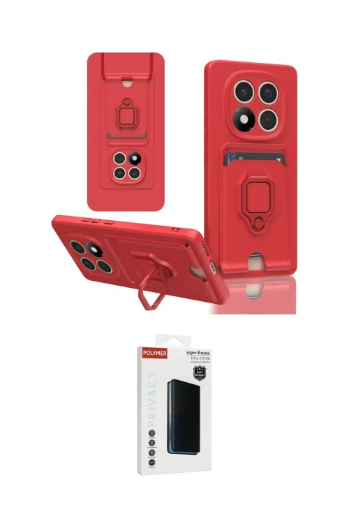 ieg™ Redmi Note 14 Pro 4G Kılıf Vadi Form Prime - Şeffaf Hayalet Polymer Nano Ekran Koruyucu