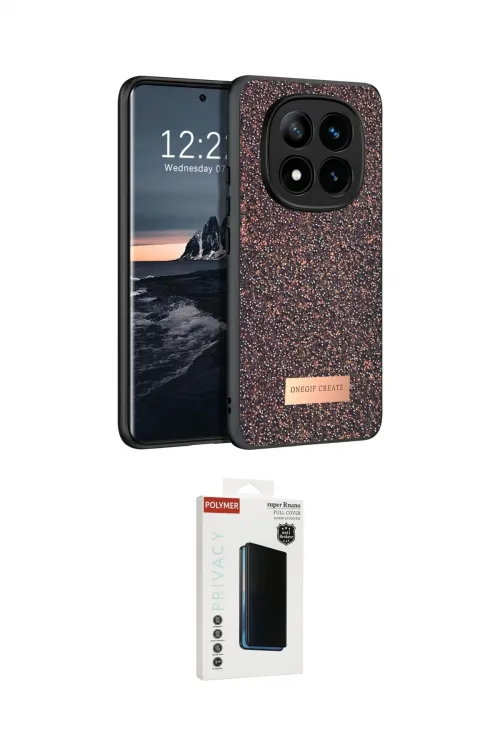 ieg™ Redmi Note 14 Pro 4G Kılıf Vadi Klasik Serisi - Şeffaf Hayalet Polymer Nano Ekran Koruyucu