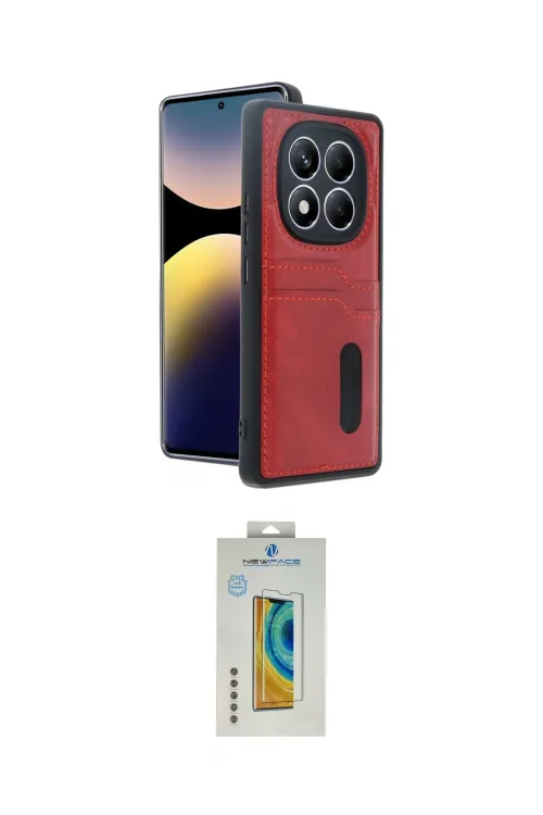 ieg™ Redmi Note 14 Pro 4G Kılıf Yörünge Işık Serisi - Şeffaf Polymer Nano Ekran Koruyucu