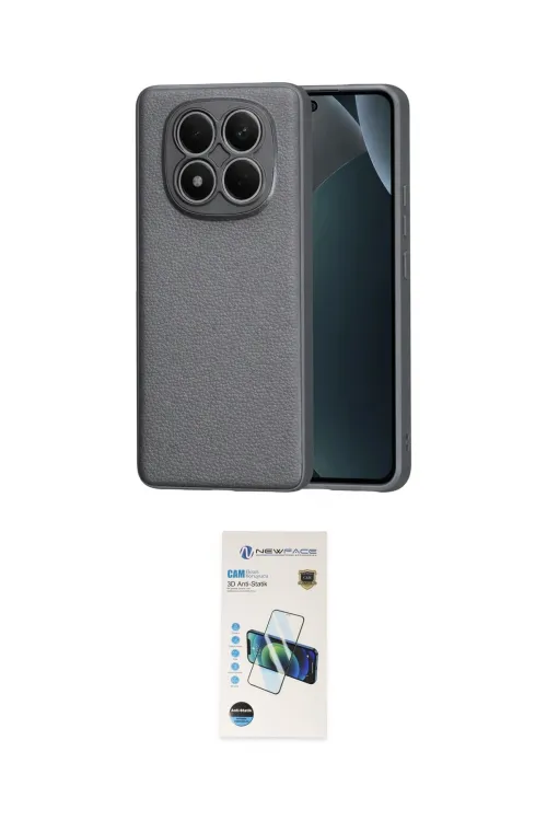 ieg™ Redmi Note 15 Pro 5G Kılıf Nova Işık - Siyah 3D Antistatik Cam Ekran Koruyucu