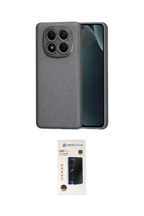 ieg™ Redmi Note 15 Pro 5G Kılıf Nova Işık - Siyah 3D Antistatik Hayalet Cam Ekran Koruyucu