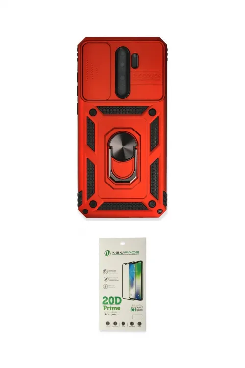 ieg™ Redmi Note 8 Pro Kılıf Ahenk Klasik - Siyah 20D Premium Cam Ekran Koruyucu