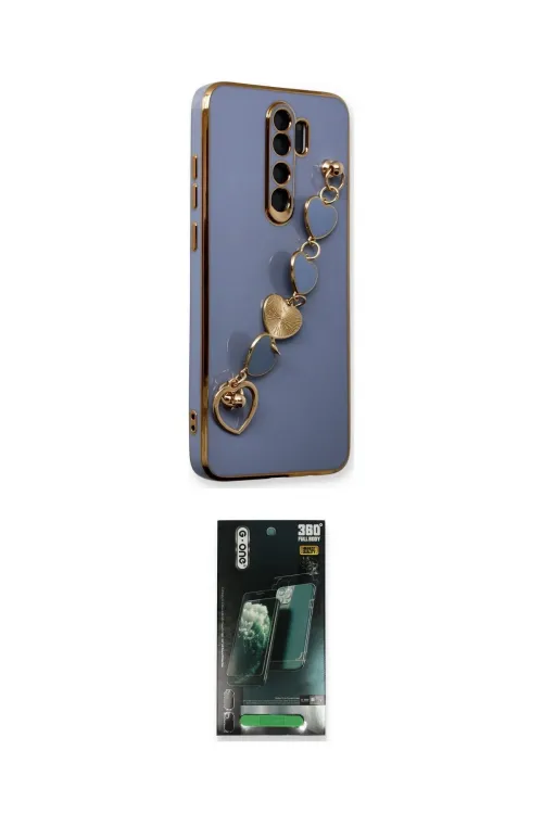ieg™ Redmi Note 8 Pro Kılıf Nova Işık Prime - Şeffaf 360 Full Body Arka Koruyucu