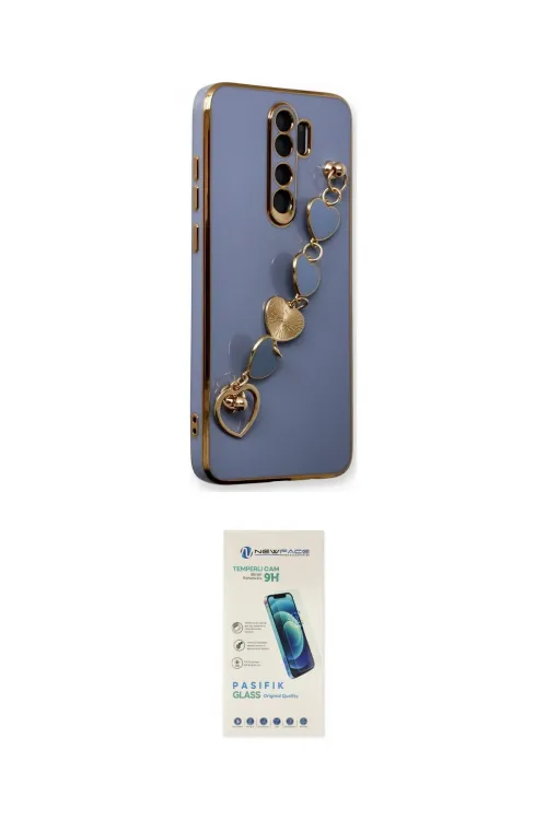 ieg™ Redmi Note 8 Pro Kılıf Nova Işık Prime - Şeffaf Pasifik Cam Ekran Koruyucu