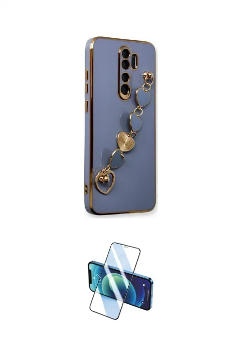 ieg™ Redmi Note 8 Pro Kılıf Nova Işık Prime - Siyah 3D Antistatik Cam Ekran Koruyucu
