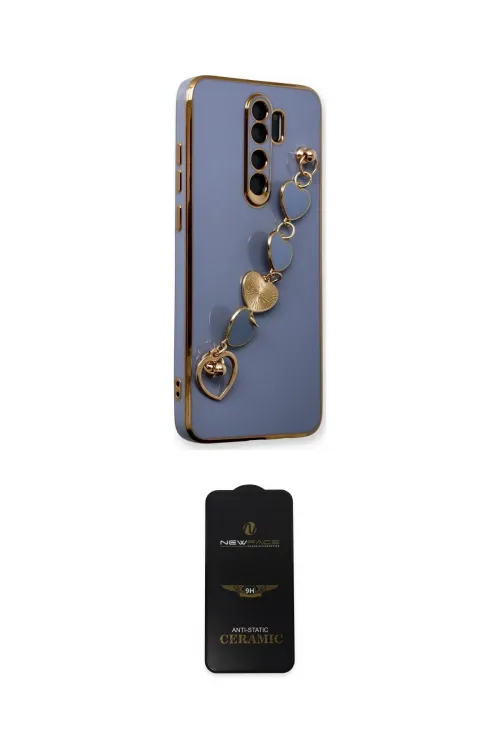 ieg™ Redmi Note 8 Pro Kılıf Nova Işık Prime - Siyah 6D Antistatik Mat Seramik Hayalet Nano Ekran Koruyucu
