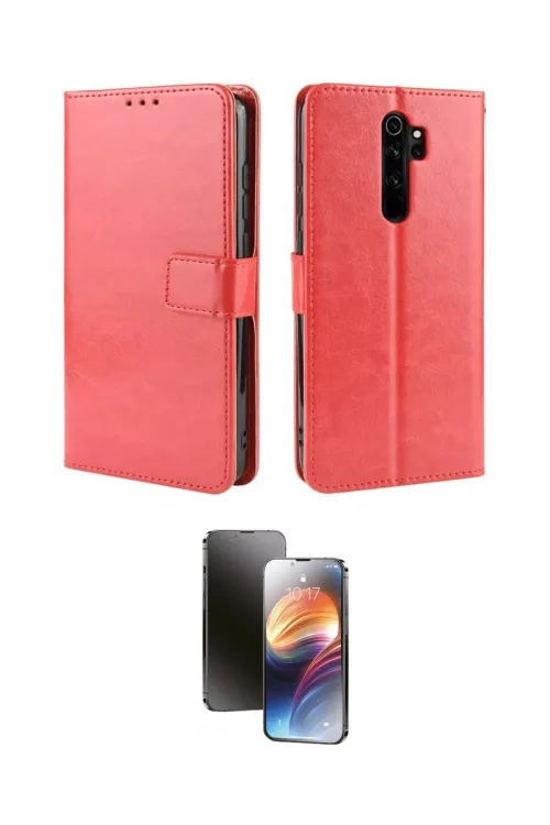 ieg™ Redmi Note 8 Pro Kılıf Siluet Işık Serisi - Siyah 3D Antistatik Mat Seramik Nano Ekran Koruyucu