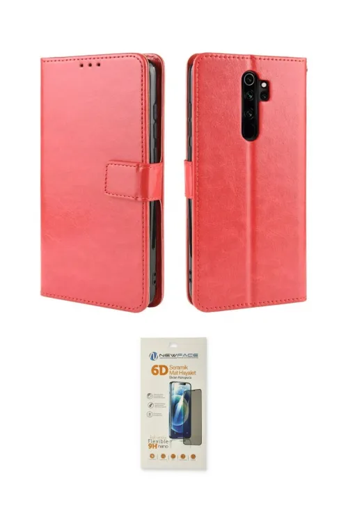 ieg™ Redmi Note 8 Pro Kılıf Siluet Işık Serisi - Siyah 6D Mat Seramik Hayalet Nano Ekran Koruyucu