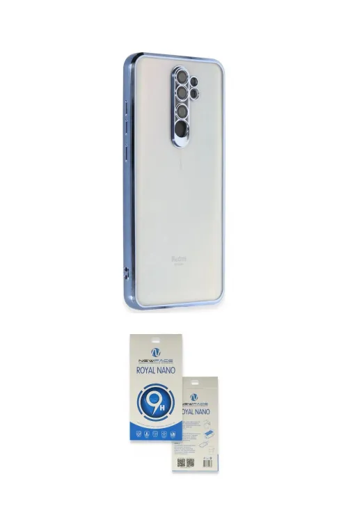 ieg™ Redmi Note 8 Pro Kılıf Vadi Minimal - Şeffaf Royal Nano Ekran Koruyucu