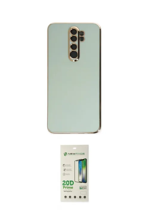 ieg™ Redmi Note 8 Pro Kılıf Yankı Serisi - Siyah 20D Premium Cam Ekran Koruyucu