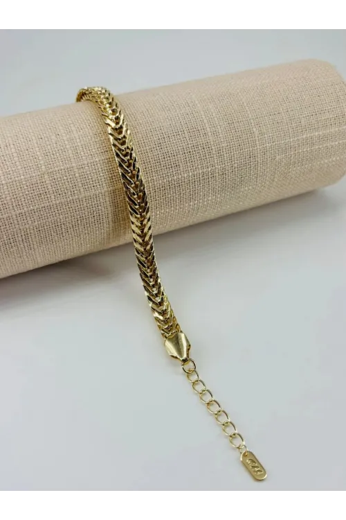 IEG - Renk  Pirinç Cm Bileklik 17+4 Cm  - Kbl0473