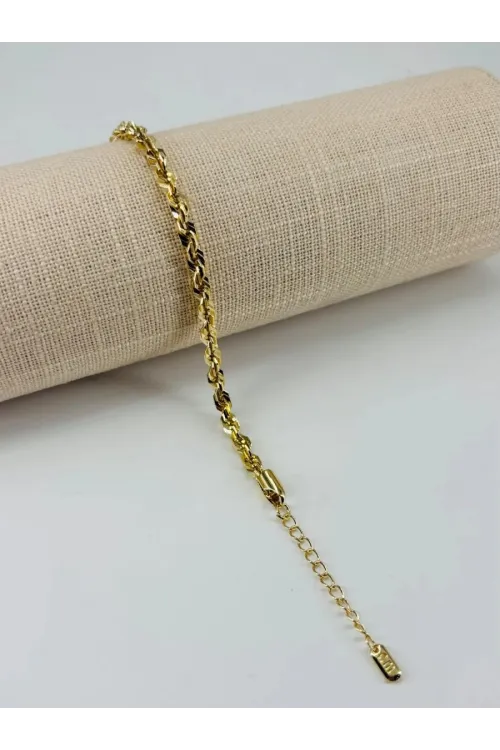 IEG - Renk  Pirinç Cm Bileklik 17+4 Cm  - Kbl0498