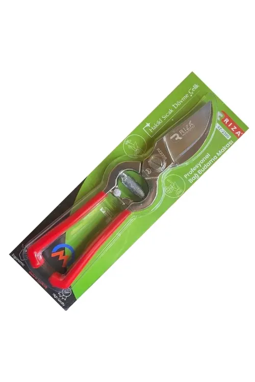 ieg™ Rıza Sıcak Dövme Çelik Pro Ergonomik Bahçe Bağ Makası 24 cm